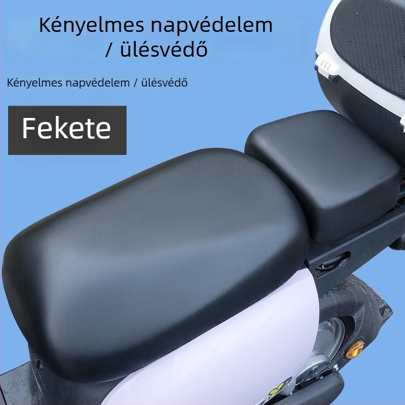 PU bőr ülésvédő elektromos kerékpárhoz – légáteresztő, vízálló, minden évszakra, univerzális illeszkedés