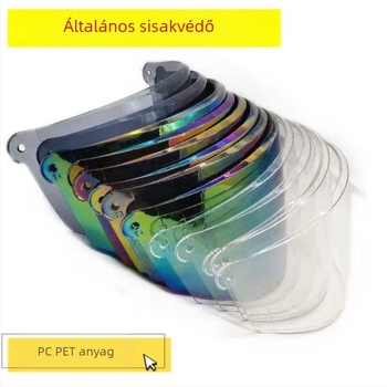 Sisaklencsék PC/PET anyagból a napsugárzás és szél elleni védelemhez, modell kis lyukú a1 a2 a3