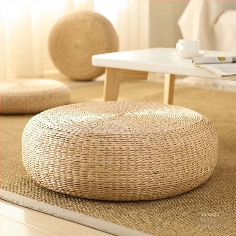 Japán stílusú tatami futon ülőpárna a földre, meditációs és zen alátét