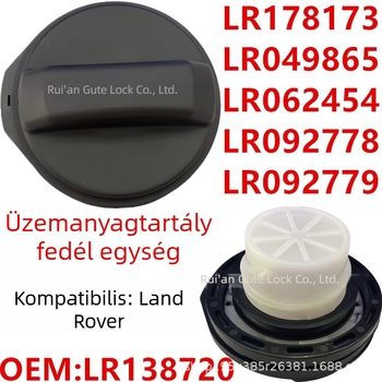 Land Rover/Jaguar üzemanyagtartály fedél — Hanyang Lock Industry, PVC, Kína, Telepítés támogatás