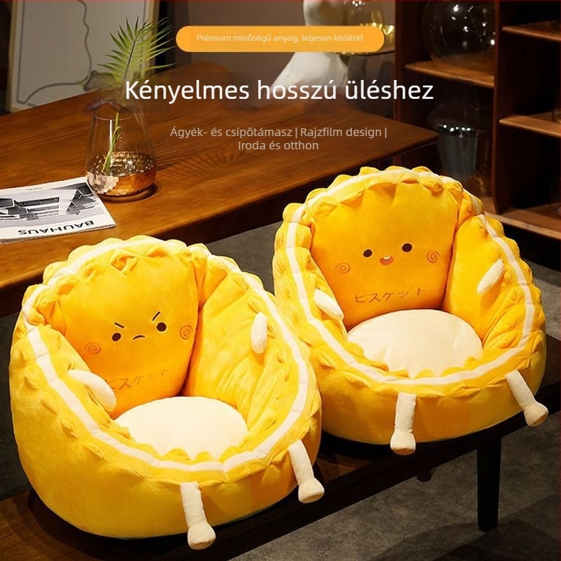 Beépített háttámlás tatami-stílusú ülőpárna diákkollégiumhoz