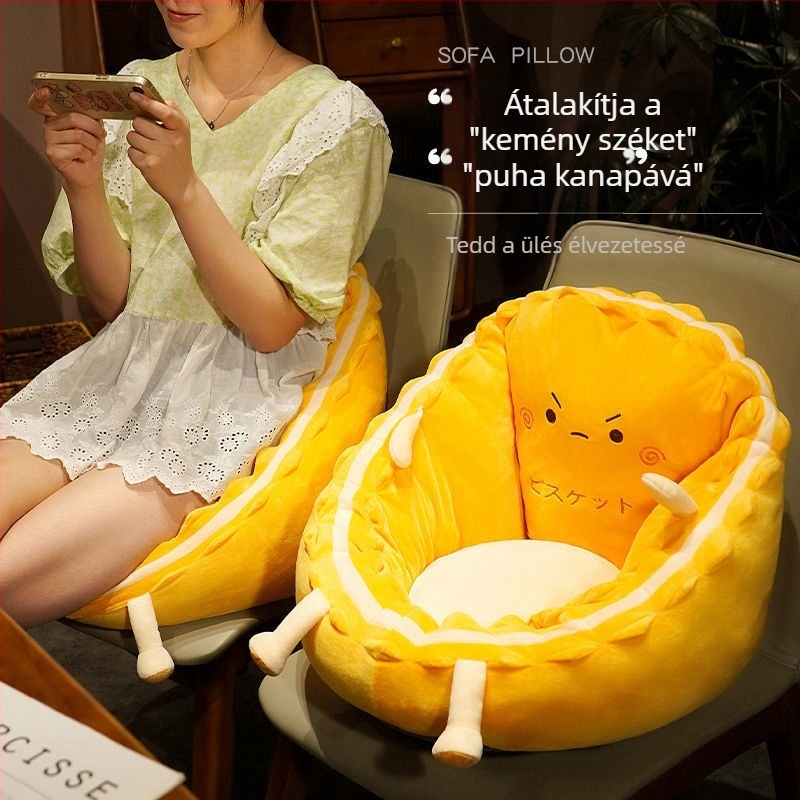 Beépített háttámlás tatami-stílusú ülőpárna diákkollégiumhoz