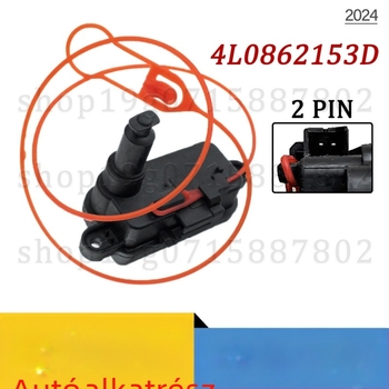 Audi üzemanyagtank sapka záró motor kapcsolója 4L0862153D – kompatibilis Q7, Q3, A6 C7; anyagok: műanyag/elektronika