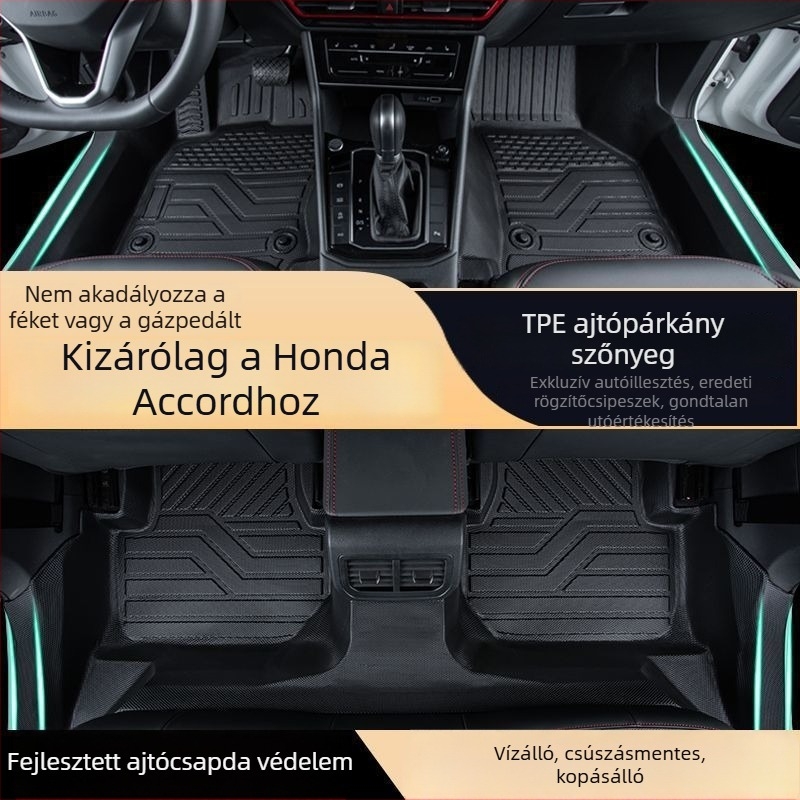 TPE autópadlómat – teljes lefedés, vízálló, kopásálló, csúszásmentes, ötüléses modellhez