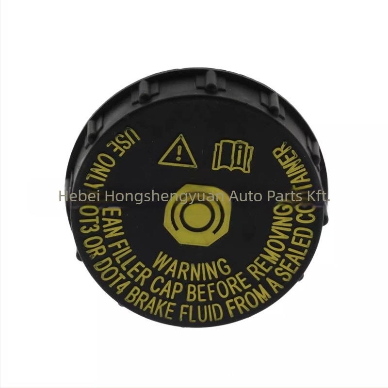 Fékfolyadék-tartály fedél kompatibilis Nissan Tiida, Livina, Sylphy és Sunny — Modellek 46020-4BA0A / 460204BA0A; Nylon