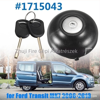 Ford Transit MK7 üzemanyag-tank fedél és zárbetét készlet (06-18) – 9C119K163AA, 1715043