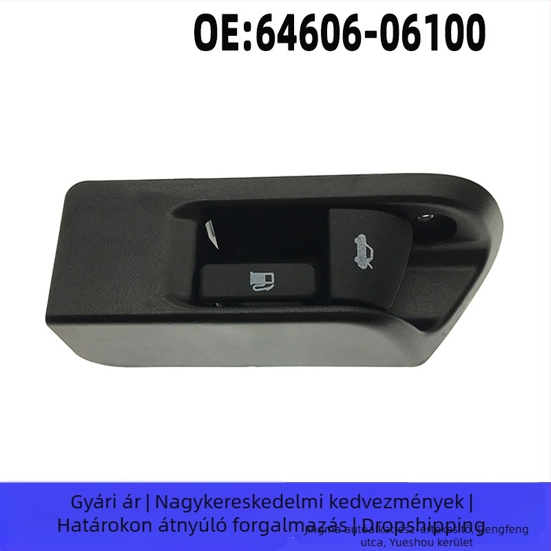 Frisha 64606-06100 Üzemanyag-tank sapka kapcsoló és csomagtérajtó nyitó fogantyú Toyota Camry/Corolla számára – Műanyag