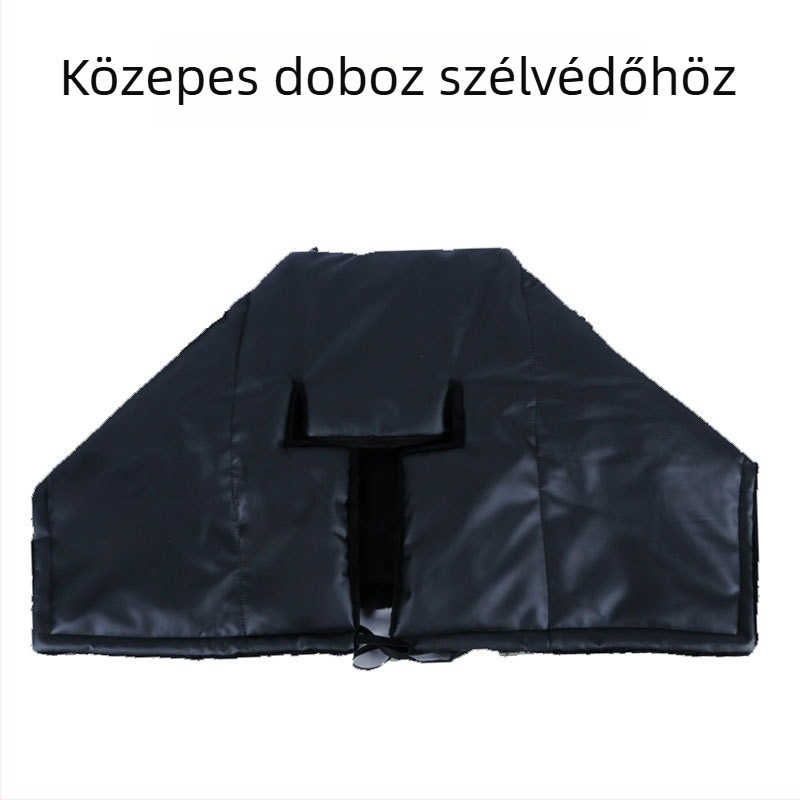Fubao Bőrből készült téli szélvédő takaró motorkerékpárok és elektromos járművekhez — vízálló, minimalist stílus