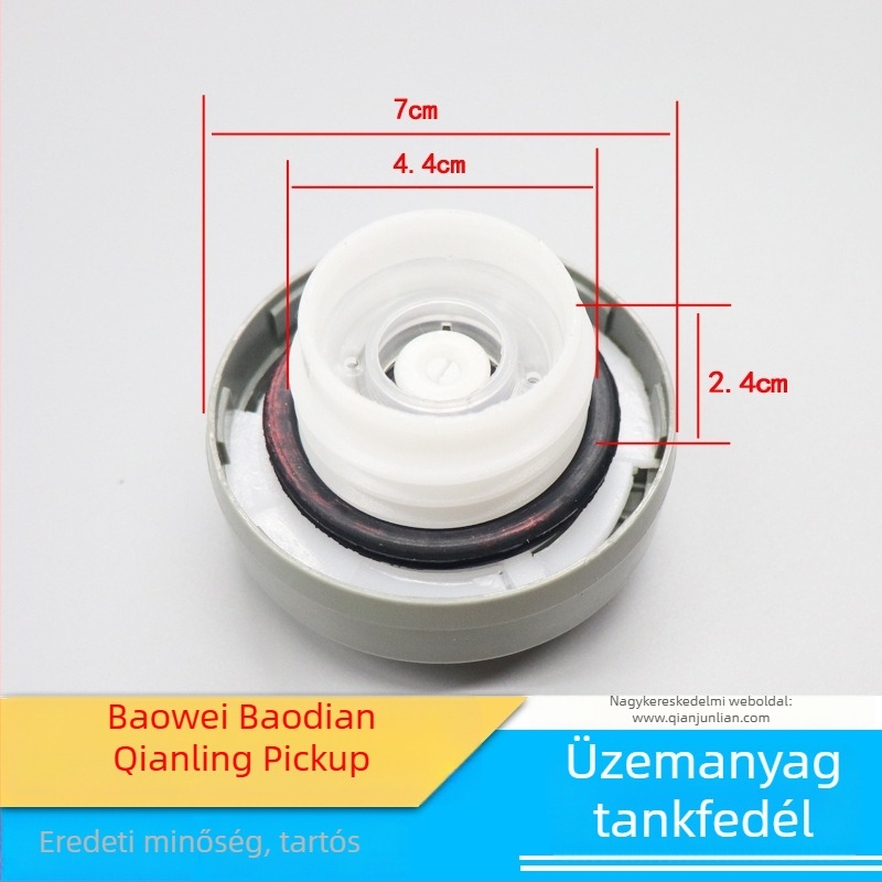 Üzemanyagtank fedél pickuphoz belső fedéllel és telepítési támogatással