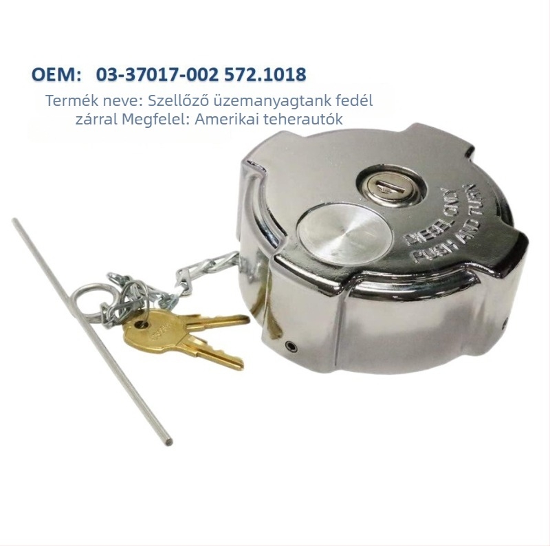 Freightlinerhez zárható üzemanyag-tankfedél – 03-37017-002, 572.1018