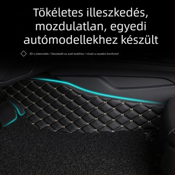 Autópadlók új és régi modellekhez, vezetői szőnyeg, bőr; logó nyomtatása nélkül, feldolgozás nélkül