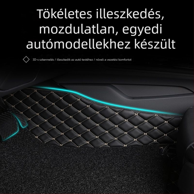 Autópadlók új és régi modellekhez, vezetői szőnyeg, bőr; logó nyomtatása nélkül, feldolgozás nélkül