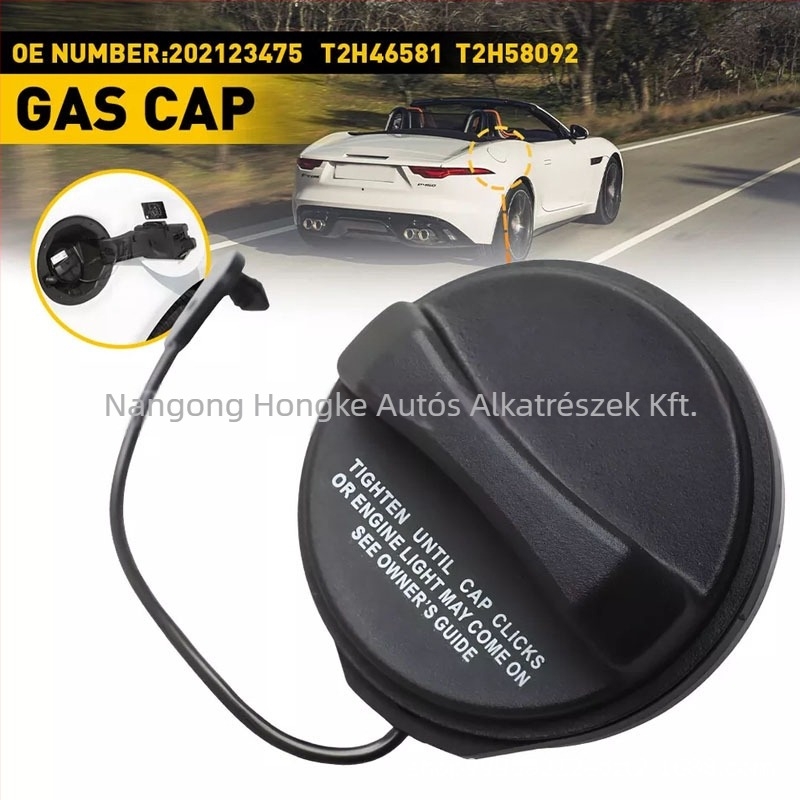Hongke – Üzemanyag-tankfedél – 202123475, T2H46581, T2H58092; Jaguar F-Type X152-hez; kompatibil Jaguar XE XF (2014–2022)