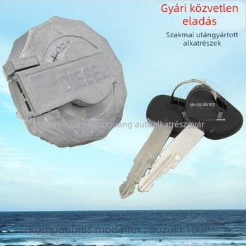 Suzuki üzemanyag-tartály sapka kulccsal, alumínium/zink ötvözet, testreszabás elérhető, 1 év garancia