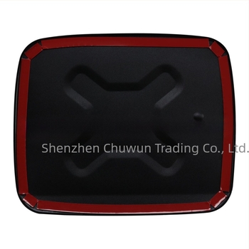 Üzemanyag-tankfedél dekorációs matrica, alumínium ötvözet, Jeep Liberty 2015–2021 modellhez