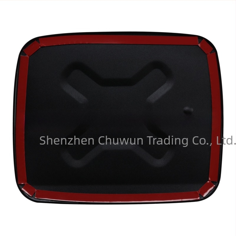 Üzemanyag-tankfedél dekorációs matrica, alumínium ötvözet, Jeep Liberty 2015–2021 modellhez