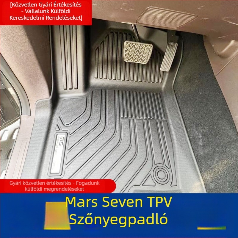 TPV autópadló szőnyegek Futian Mars 7/Mars 9 pickupokhoz | anyag: TPV, márka: T-WIND, logó nélkül, lábtakaró típus: egyéb, autókhoz tervezve