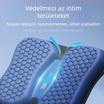 AUTOWOEL gél ülőpárna a vezető autójához — sík, egydarabos kialakítás; szellőző és lélegző nyárra; poliészter felület; súly 1 kg.
