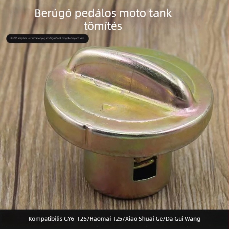 Gy6-125 robogóhoz üzemanyag-tank fedél, univerzális zárható fedél