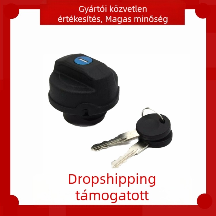 Üzemanyag-tank sapka két kulccsal, Volkswagen és Audi modellekhez, alkatrész-számok 191201551, 447201129, 533201551, 533