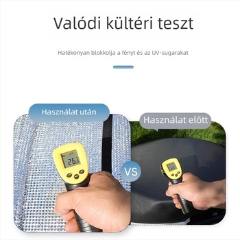 Elektromos járművek ülésvédője hőszigeteléssel, égés elleni védelemmel és vízálló védelemmel. Anyag: Pearl cotton alumínium fóliával. Töltet: pamut.