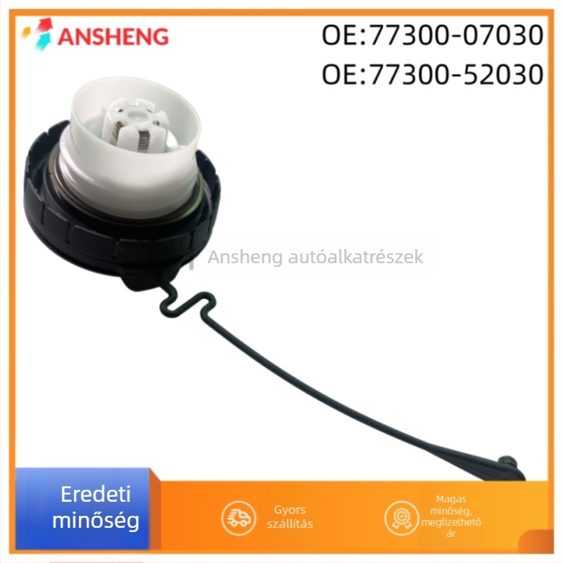 ANSHENG Toyota üzemanyag-tank belső fedél – kompatibilis 77300-52030/77300-07030/77300-06040, modell 7730052030