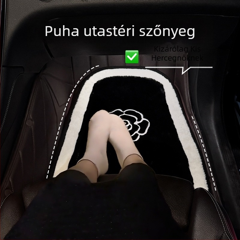 Autó lábmatrac műszőrmeből, márka Aibu and Cotton, univerzális kompatibilitás, egyedi feldolgozás: Igen, cikkszám SN832