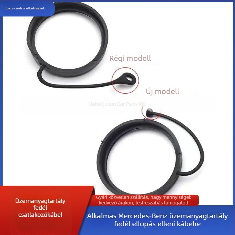 Mercedes-Benz üzemanyag-tank sapka kötél, W-sorozat, modell A2214700605, Juxun