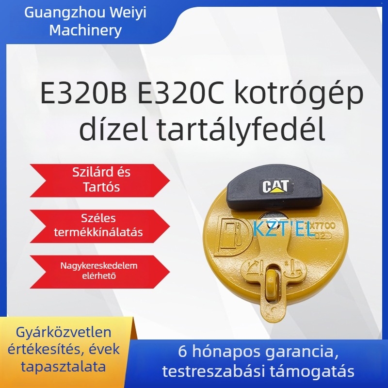 Gázolaj-tankfedél kotrógépekhez E320B/E320C/E320D/E330D – Alkatrész 7X7700, Kiegészítők, Márka Self-operated