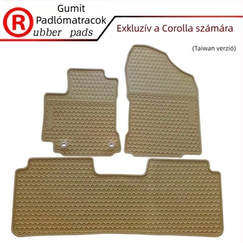 Gumi autópedál-mat, szőnyegszerű talp, vízálló, speciális autómodellhez