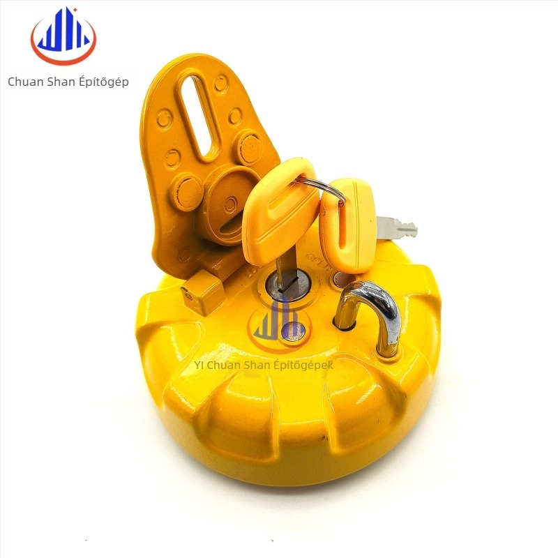 Csjj Dízel üzemanyag-tankfedél exkavátorhoz Sany – kompatibil a modellekkel 55/75/135/215/235/365-8-9, lopás elleni védelem