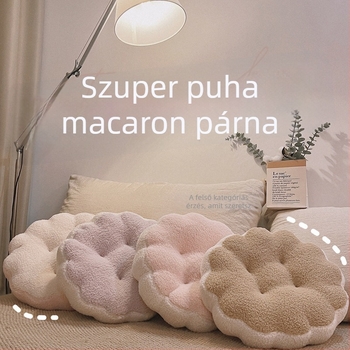 Nordic macaron plüss párna PP Cotton töltettel, nappaliba, dolgozószobába és erkélyre