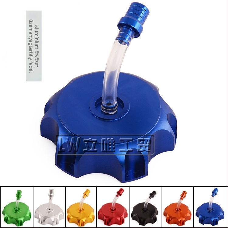 Motorkerékpár módosított hexagonális üzemanyagtank fedél alumíniumötvözetből Apollo Little Eagle 50cc 70cc 90cc 110cc