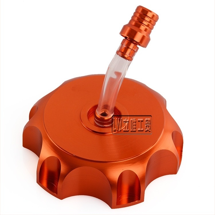 Motorkerékpár módosított hexagonális üzemanyagtank fedél alumíniumötvözetből Apollo Little Eagle 50cc 70cc 90cc 110cc