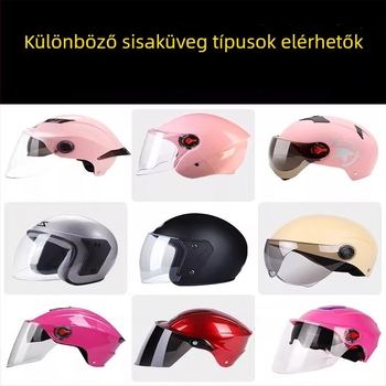 Sisak-lencse maszk UV védelem, anti-fog, HD szélvédő — univerzális motorkerékpár sisak kiegészítő, márka Snow Shadow Maple Bridge, Modell 1212