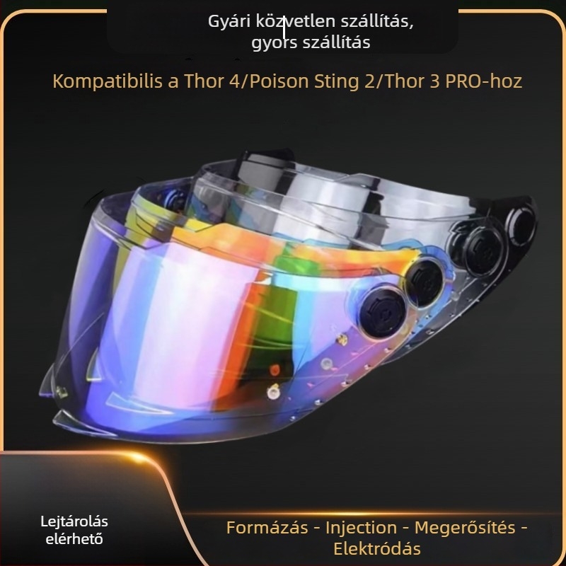 Sisaküvegek Thor 4, Stinger 2 és Thor 3 Pro modellekhez – nappal és éjszaka, univerzális kompatibilitás