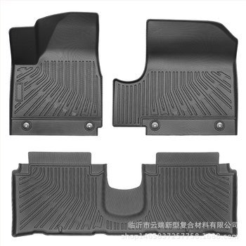 TPE autópadlók Hyundai IONIQ 5-höz (2021-2024), modell-specifikus, logóval ellátva, testreszabás elérhető, szőnyeg-stílus