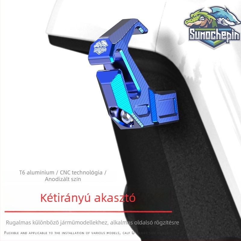 Motorkerékpár sisakakasztó, kétirányú, CNC megmunkált, Speed motorcycle products