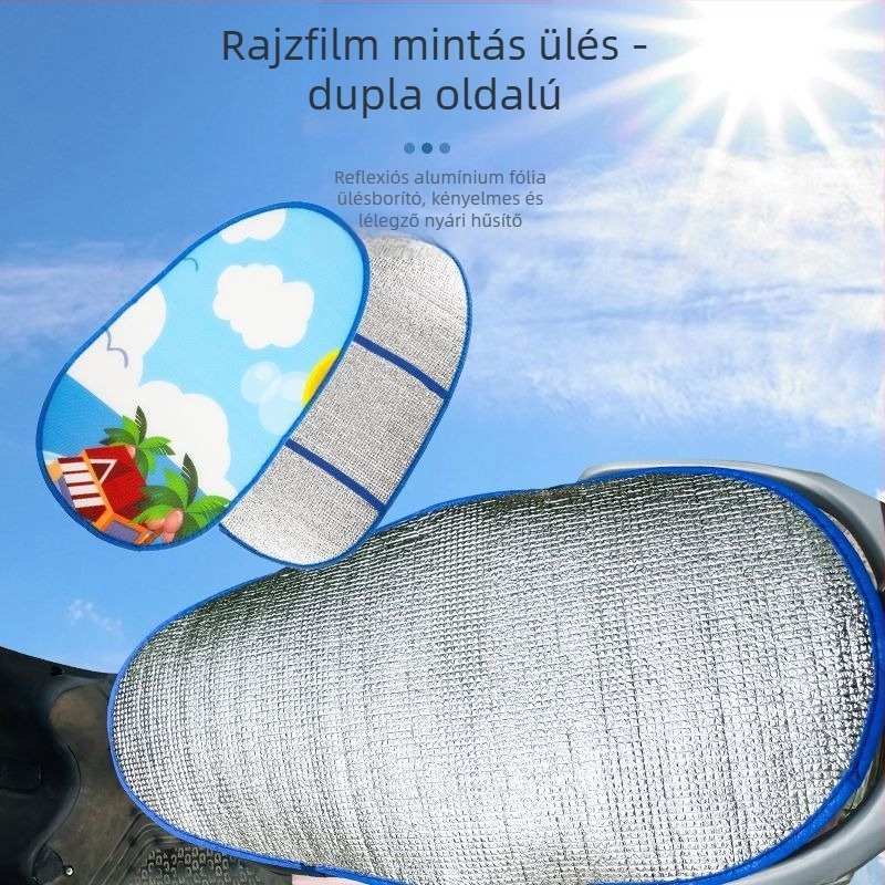 Elektronikus jármű ülésvédő huzat, minden évszakra, töltőanyag nélkül, testreszabás nélkül