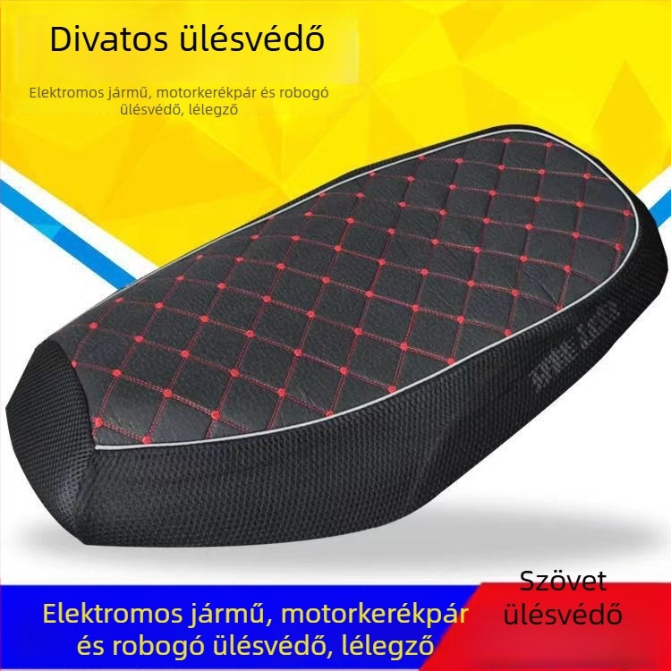 Elektromos járművekhez készült motorkerékpár üléspárna — lélegző szigetelő réteg, rostos anyag, gyapot töltet, négy évszakos univerzális