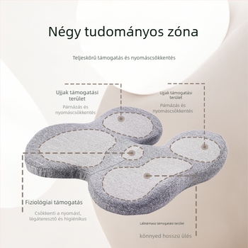 Memóriahabos ülőpárna, poliészter anyag, Jesio márka, irodai és otthoni használatra, 2025 ősz