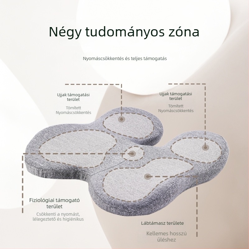 Memóriahabos ülőpárna, poliészter anyag, Jesio márka, irodai és otthoni használatra, 2025 ősz