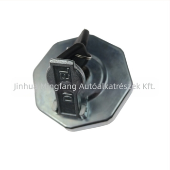 Isuzu üzemanyag-tank sapka kulccsal, alkatrész-szám 8-98146010-0, rövid hátsó fedél