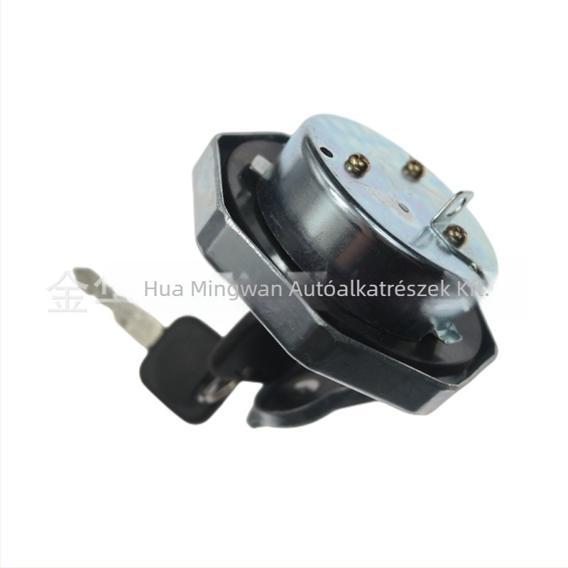 Isuzu üzemanyag-tank sapka kulccsal, alkatrész-szám 8-98146010-0, rövid hátsó fedél