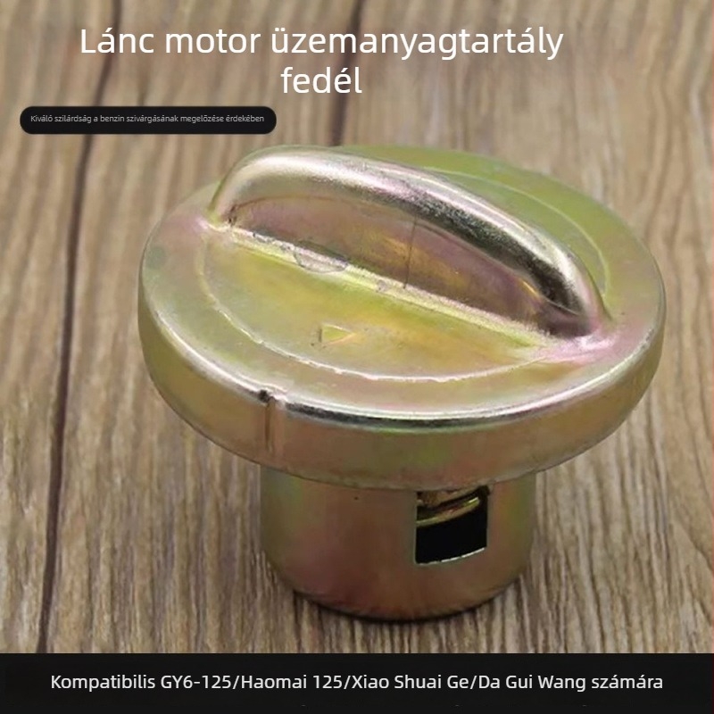 Gy6-125 robogóhoz való üzemanyag-tank fedél, univerzális zárható kupakkal