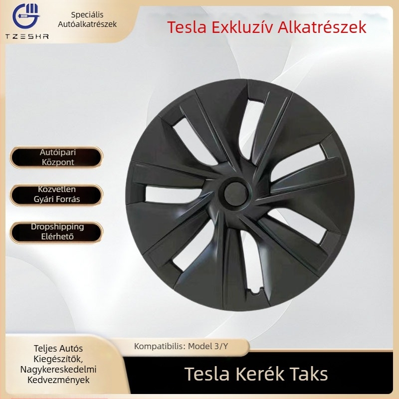 Tesla Model Y, 19 hüvelykes kerékagy sapka – védő dekoratív burkolat