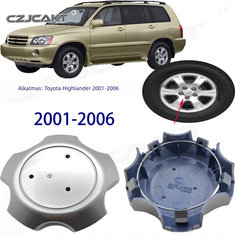 CZJCAKT ABS középső kerékfedél Toyota Highlander 2001-2006, testreszabás elérhető