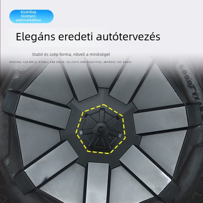 Tesla Cybertruck kerékagy középfedél – off-road módosítási kiegészítő