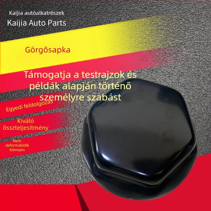 Trailer légsugár alap - 64 mm agyfedél, DC03 acél, CNC megmunkálás, univerzális, testreszabható