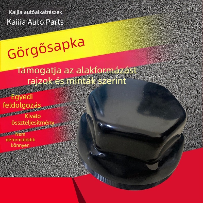 Trailer légsugár alap - 64 mm agyfedél, DC03 acél, CNC megmunkálás, univerzális, testreszabható